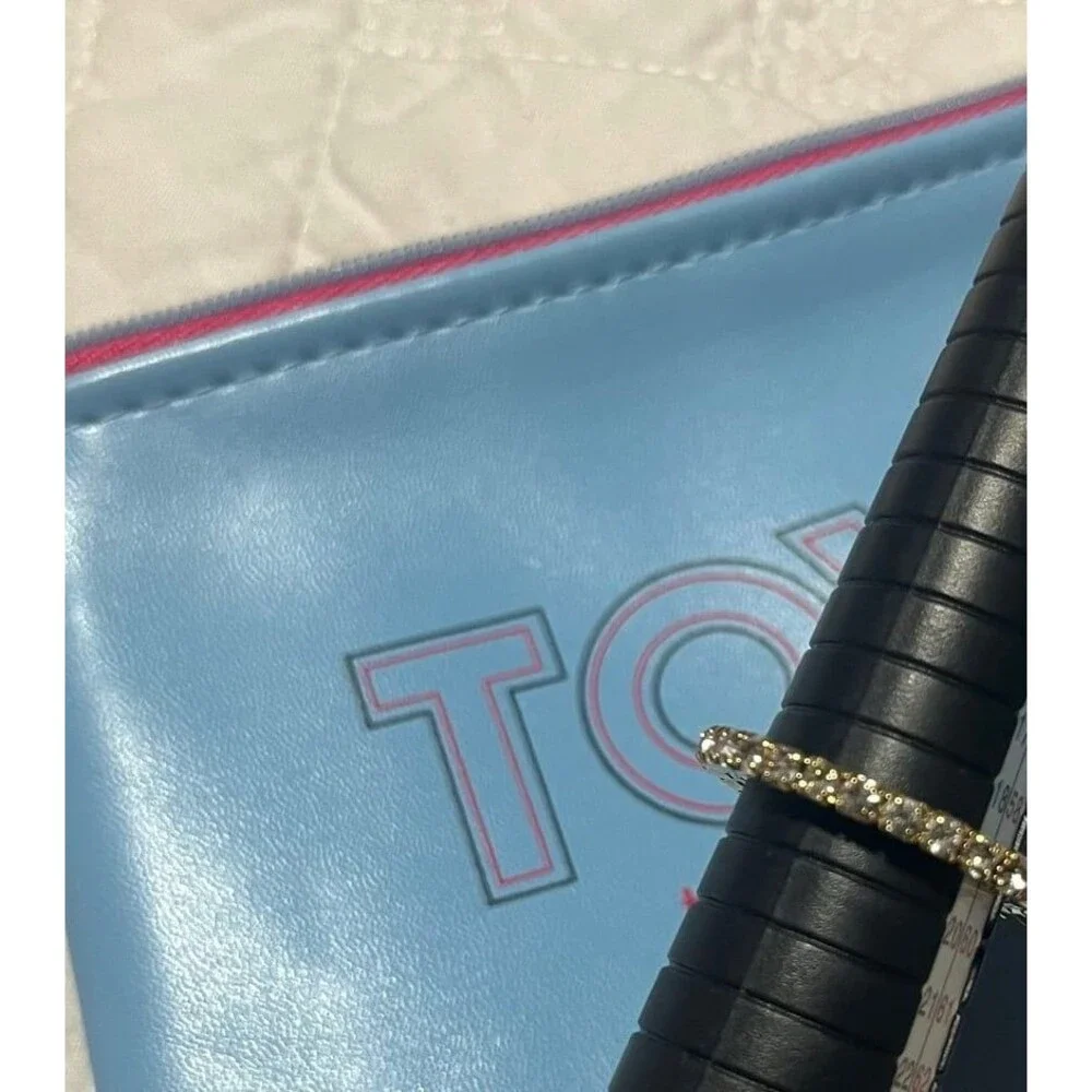 TOVA ring womens size 9 clear crystals all around band NEW in bag Tova jewelry 9